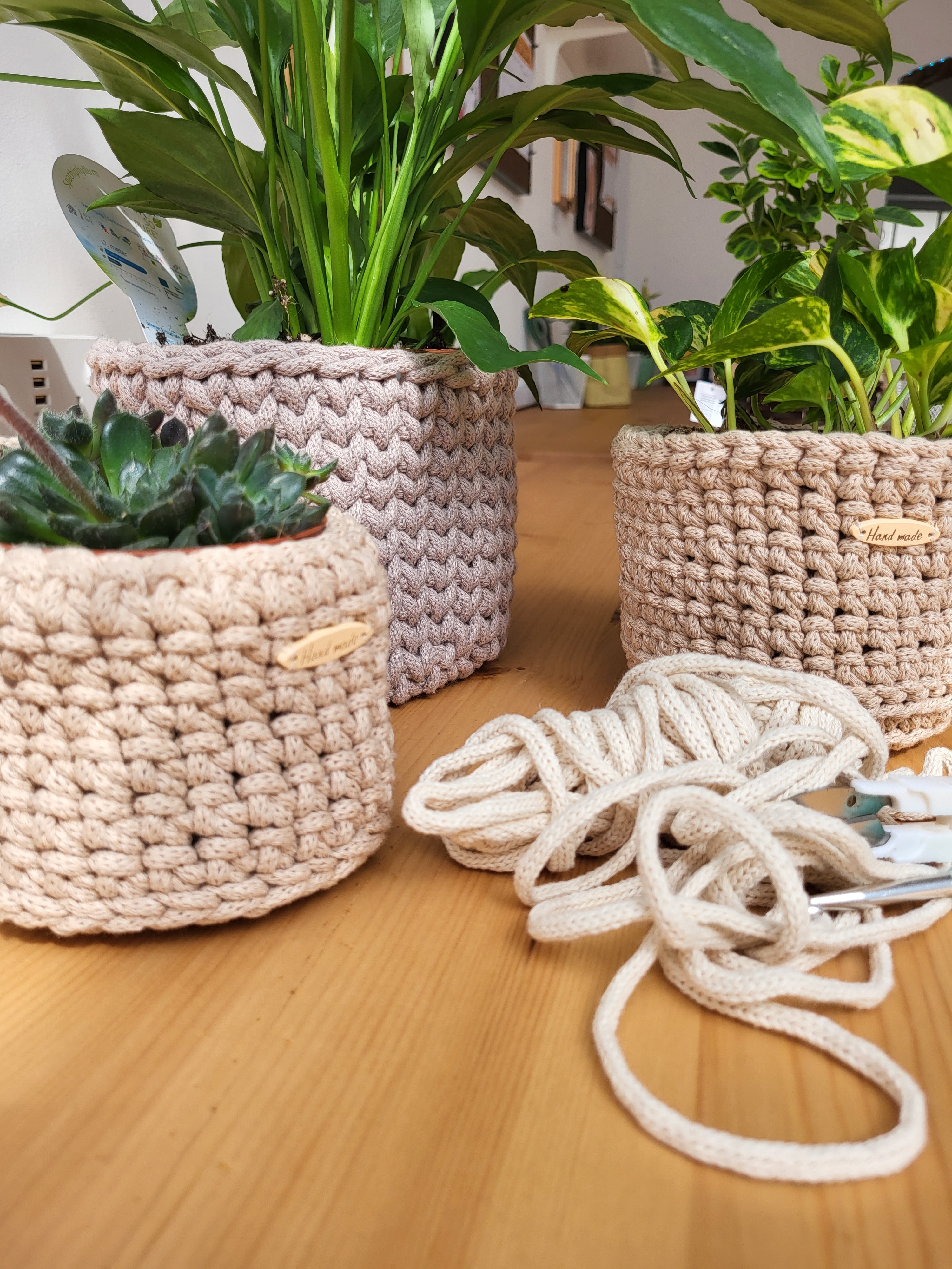 Crocheted Basket Workshop 1 to 1