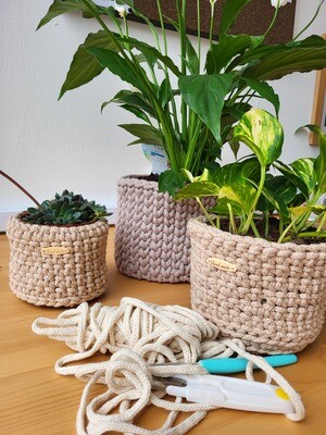 Crocheted Basket Workshop 1 to 1
