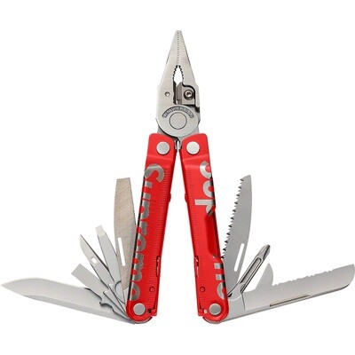 SUPREME Leatherman Squirt PS4 Multitool Red