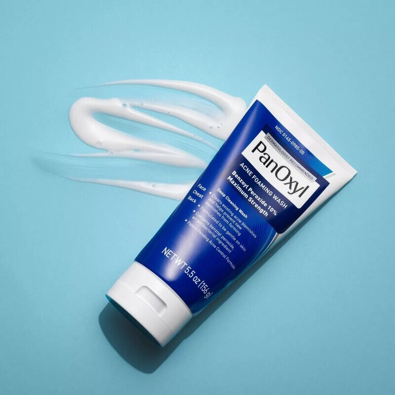 PANOXYL Benzoyl Peroxide 10% Acne Foaming Wash