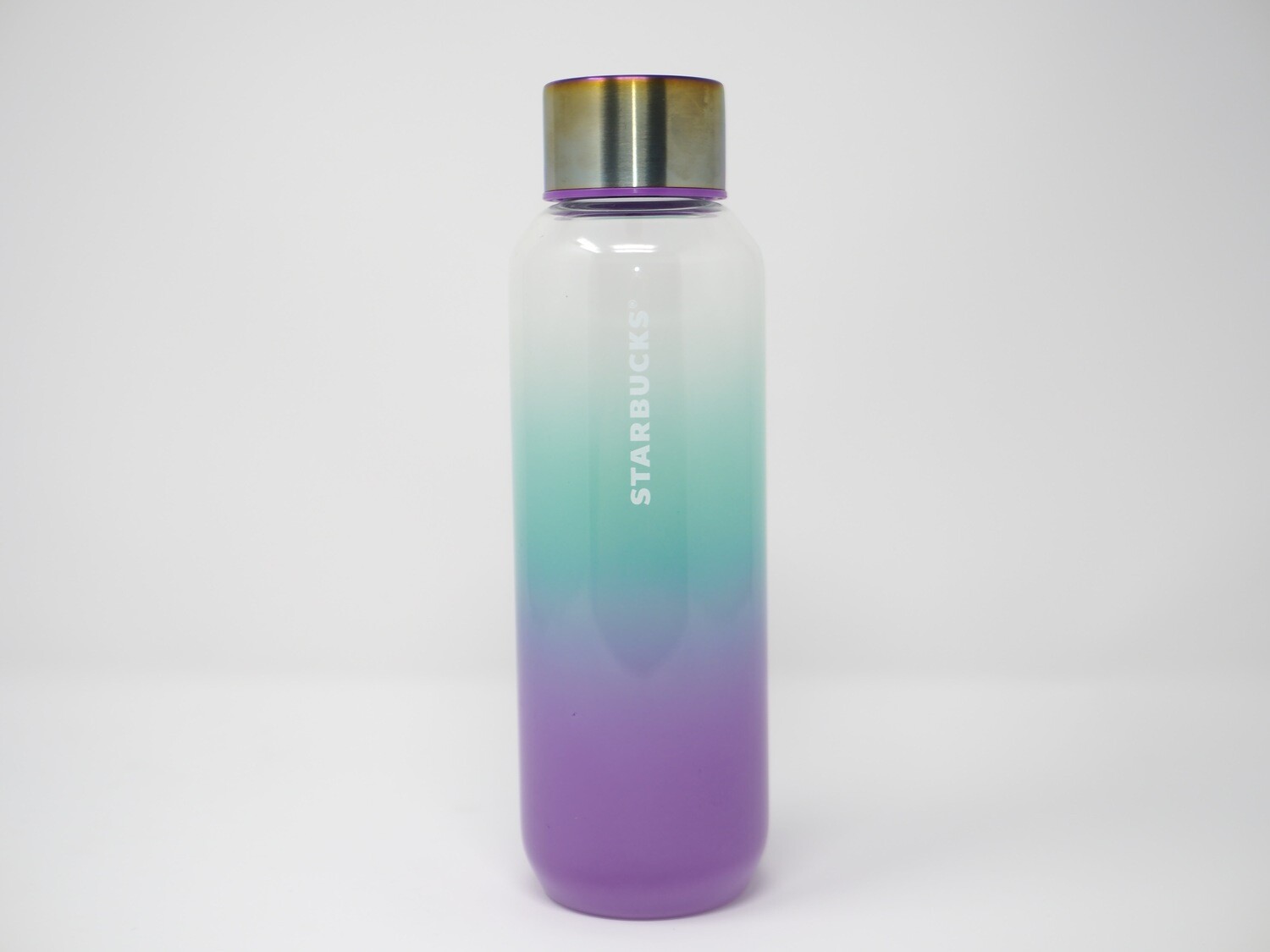 STARBUCKS Ombre Glass Water Bottle