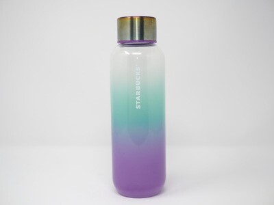 STARBUCKS Ombre Glass Water Bottle