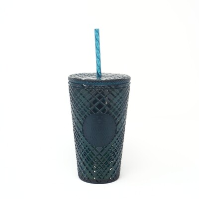 STARBUCKS Green Jeweled Cold Cup