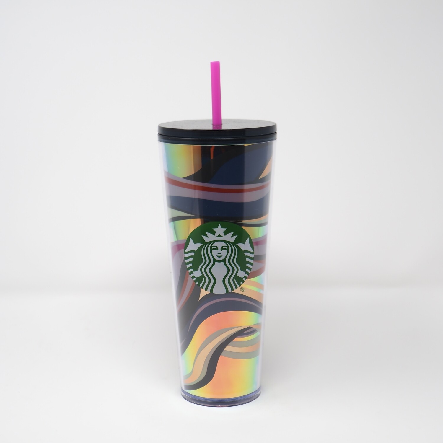 STARBUCKS Rainbow Swirl Cold Cup