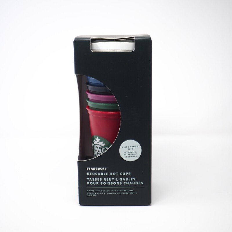 STARBUCKS Color Changing Reusable Hot Cups
