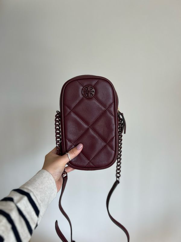 TORY BURCH Willa Soft Quilt Phone Crossbody