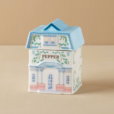 LENOX Spice Village Pepper Spice Jar