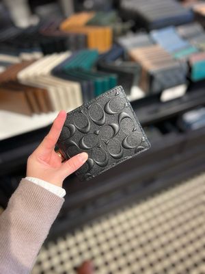COACH 3 In 1 Wallet in Signature Leather