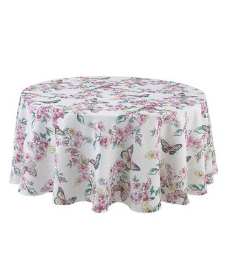 LENOX Butterfly Meadow Floral Tablecloth