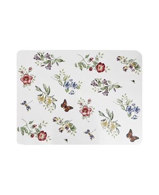 LENOX Butterfly Meadow All Over Cork Set of 4 Placemats