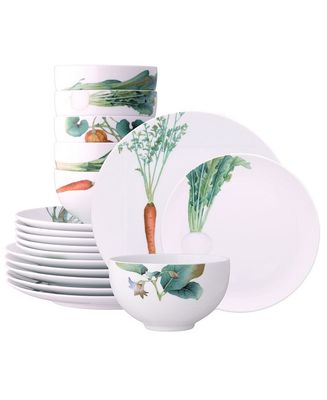 NORITAKE Kyoka Shunsai 18-Piece Dinnerware Set, Service for 6