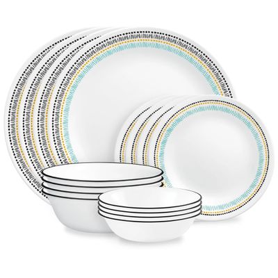 CORELLE Paloma 16-piece Dinnerware Set, Service for 4