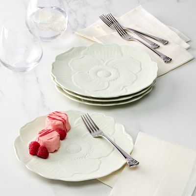 LENOX Butterfly Meadow Floral Accent Plates (Green)