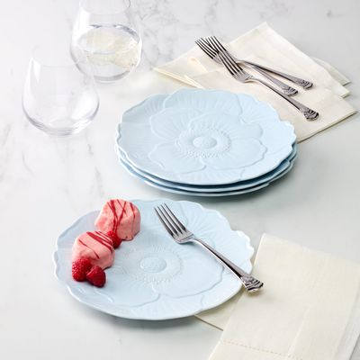 LENOX Butterfly Meadow Floral Accent Plates (Blue)