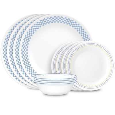 CORELLE  Garden Song 12-piece Dinnerware Set, Service for 4