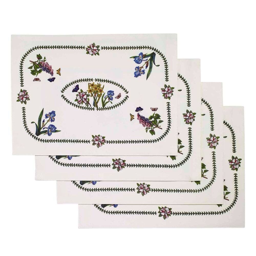 PORTMEIRION Portmeirion Botanic Garden 4-Pack Placemat Set