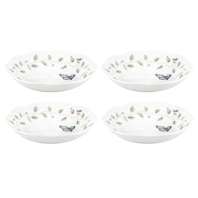 LENOX Butterfly Meadow Pasta Bowl Set (Set of 4)
