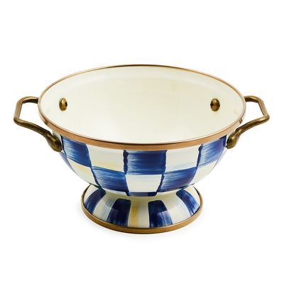 MACKENZIE-CHILDS Simply Anything Bowl (Royal Check, 4 Cup)