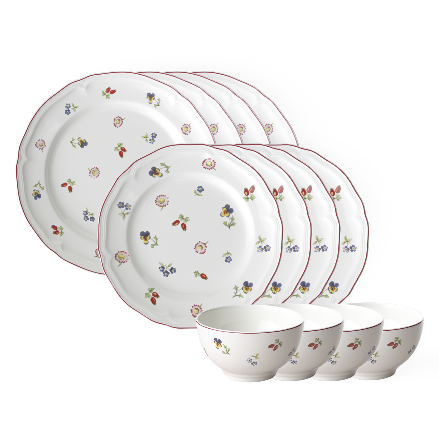 VILLEROY &amp; BOCH Petite Fleur Dinnerware Set