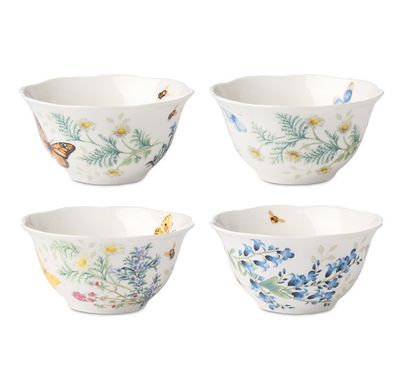 LENOX Butterfly Meadow Herbs Rice Bowl (Set of 4)