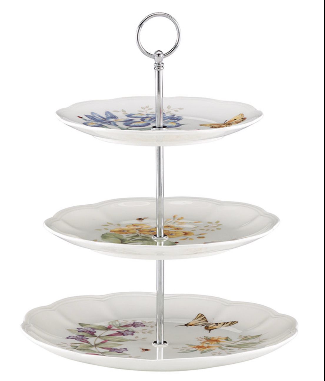 LENOX Butterfly Meadow 3-Tiered Server