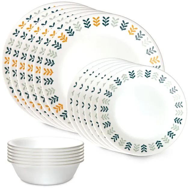 CORELLE Anders 18-piece Dinnerware Set, Service for 6