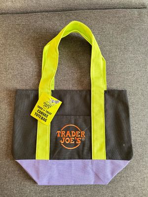 TRADER JOE&#39;S Trick or Treat Canvas Tote Bag