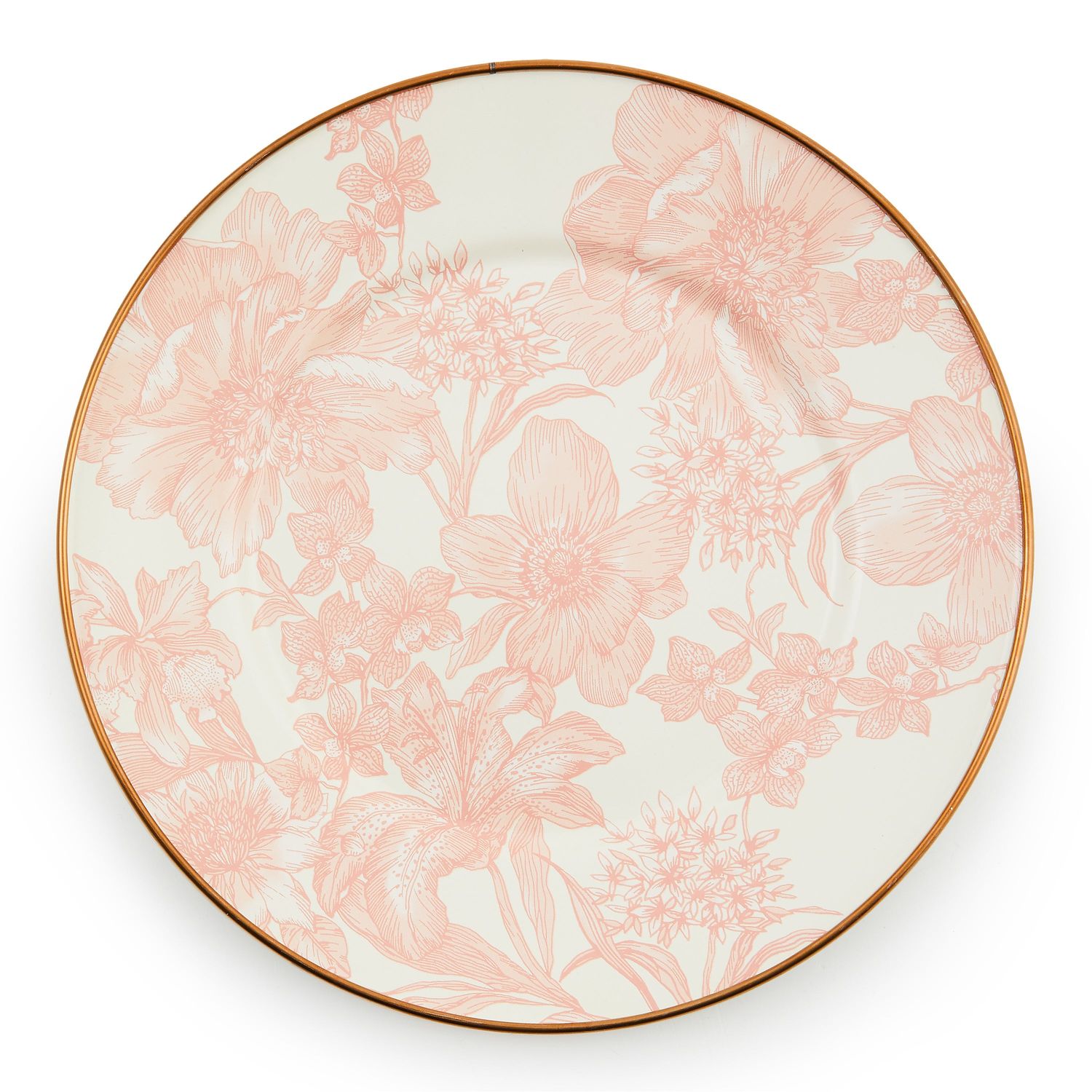 MACKENZIE-CHILDS Dinner Plate (Rosy English Garden)