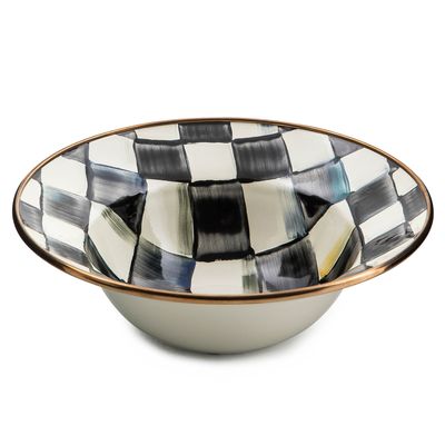 MACKENZIE-CHILDS Breakfast Bowl (Courtly Check)
