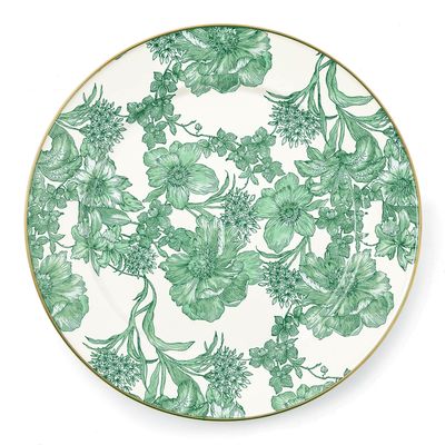 MACKENZIE-CHILDS Dinner Plate (Emerald English Garden)