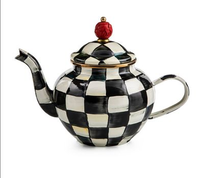 MACKENZIE-CHILDS Courtly Check Teapot (4 Cup)