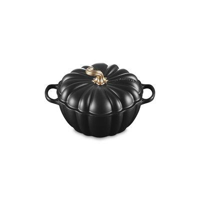 LE CREUSET Signature Pumpkin Cocotte (Licorice)