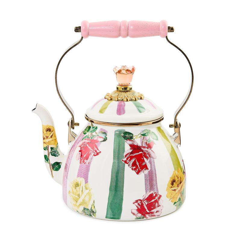 MACKENZIE-CHILDS Garden Gala Tea Kettle (2 Quart)