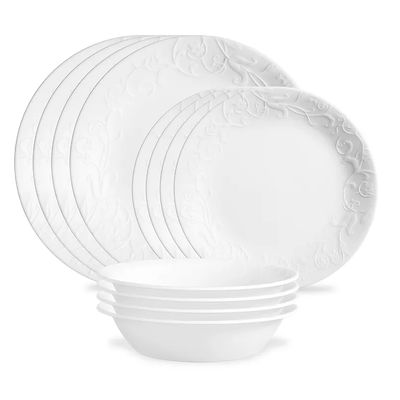 CORELLE Bella Faenza 12-piece Dinnerware Set, Service for 4