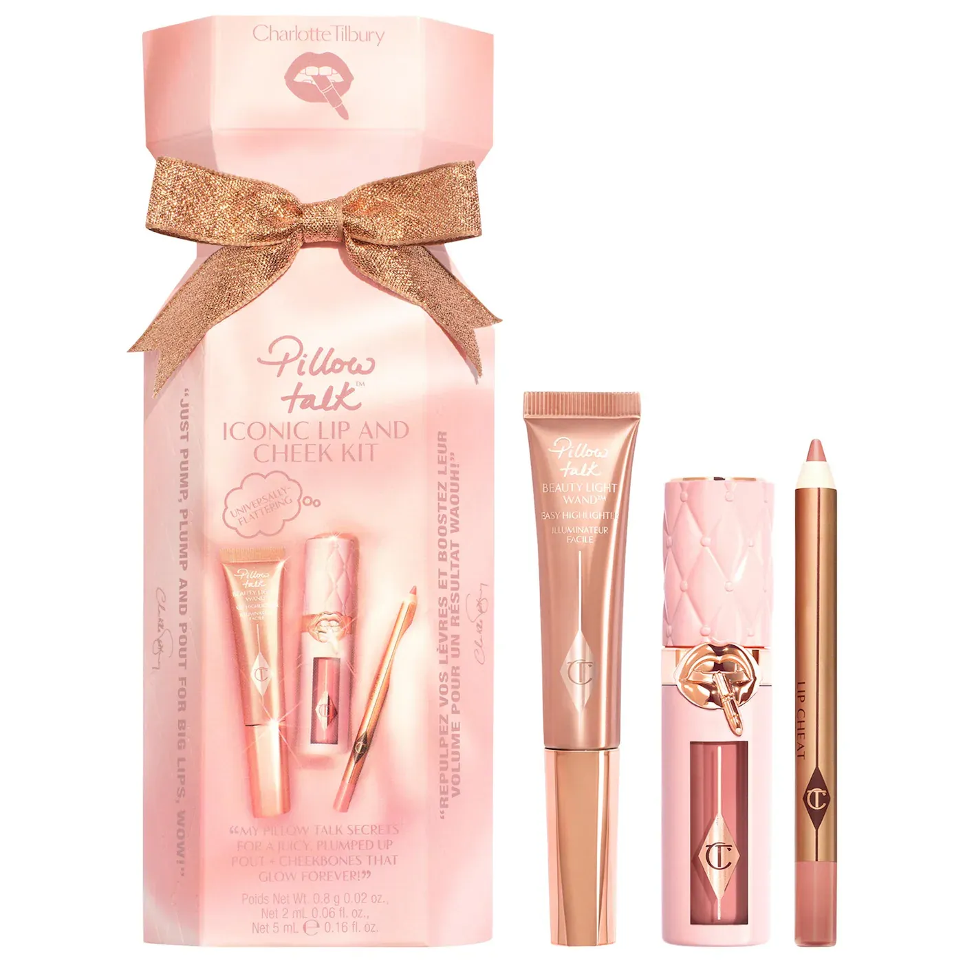 CHARLOTTE TILBURY Lip and Cheek Trio Makeup Gift Set