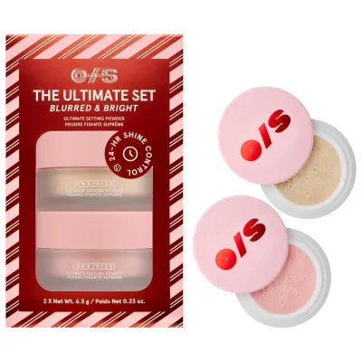 ONE/SIZE Ultimate Blurring Setting Powder Blurred &amp; Bright Travel Duo