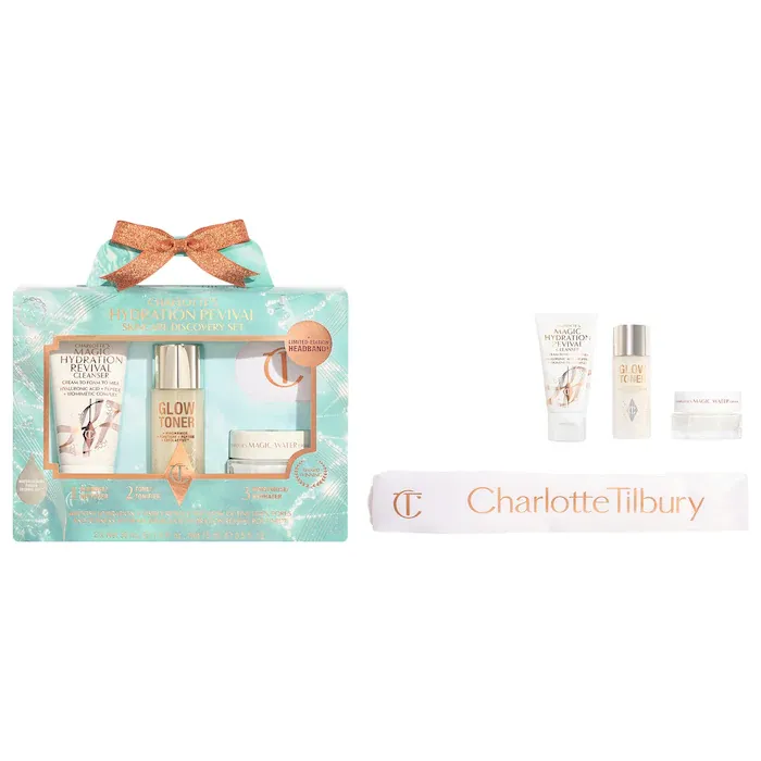 CHARLOTTE TILBURY Charlotte's Hydration Revival Skincare Discovery Set With Magic Water Cream