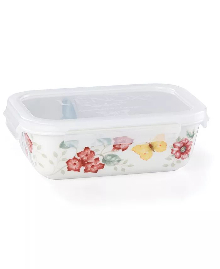 LENOX Butterfly Meadow Store &amp; Serve Container