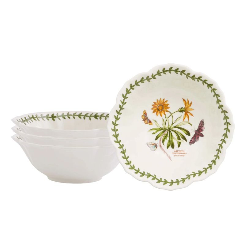 PORTMEIRION Botanic Garden Lotus 6 in Bowl (Set of 4)