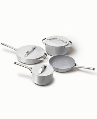CARAWAY 12-Piece Ceramic Set With Complimentary Storage (Grey)