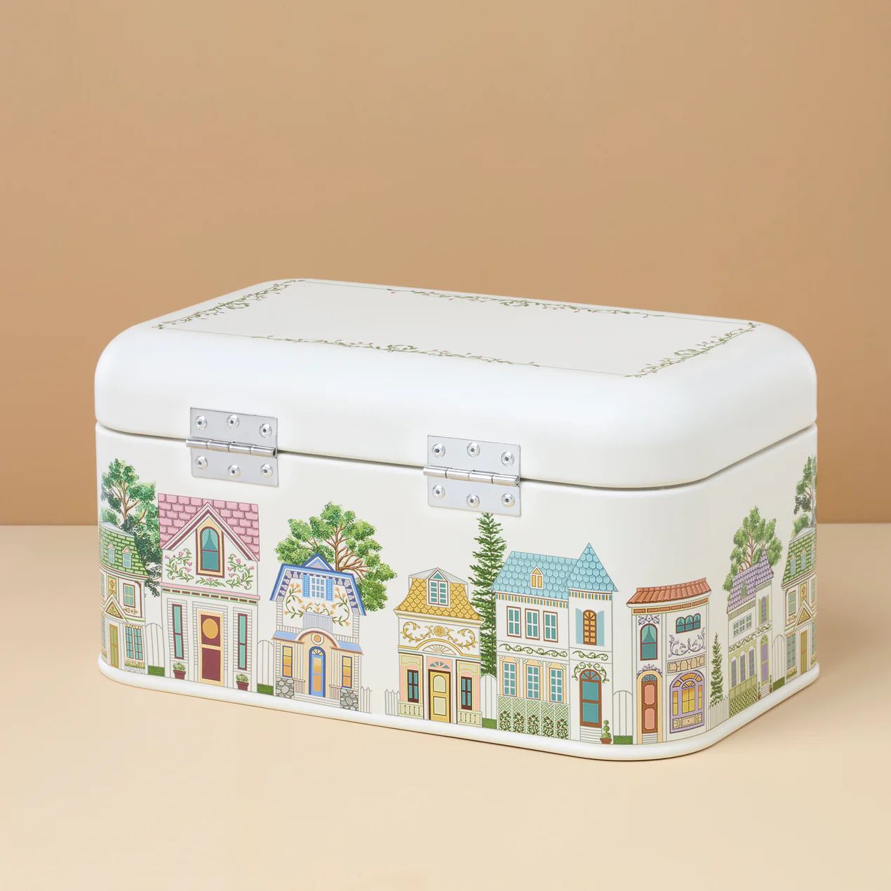 LENOX Spice Village Bread Box