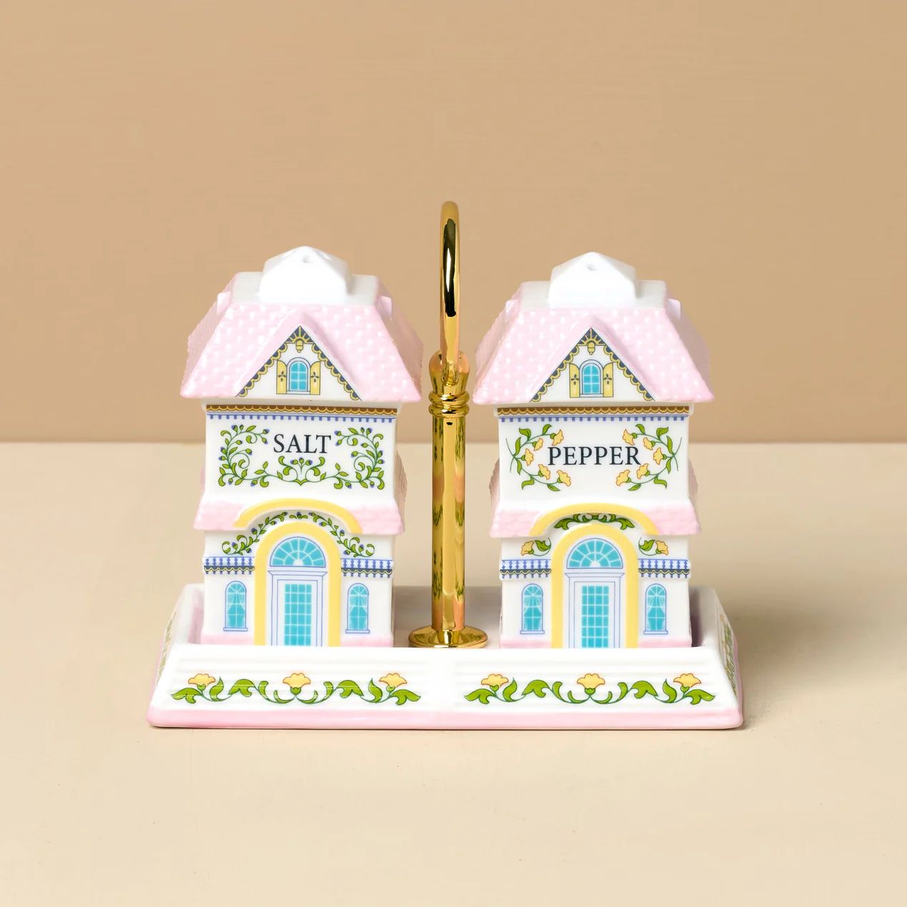 LENOX Spice Village Salt &amp; Pepper with Tray