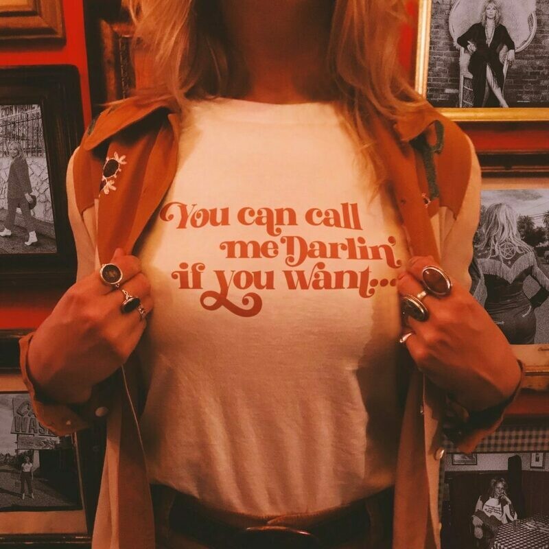 Fitted Darlin&#39; T-shirt