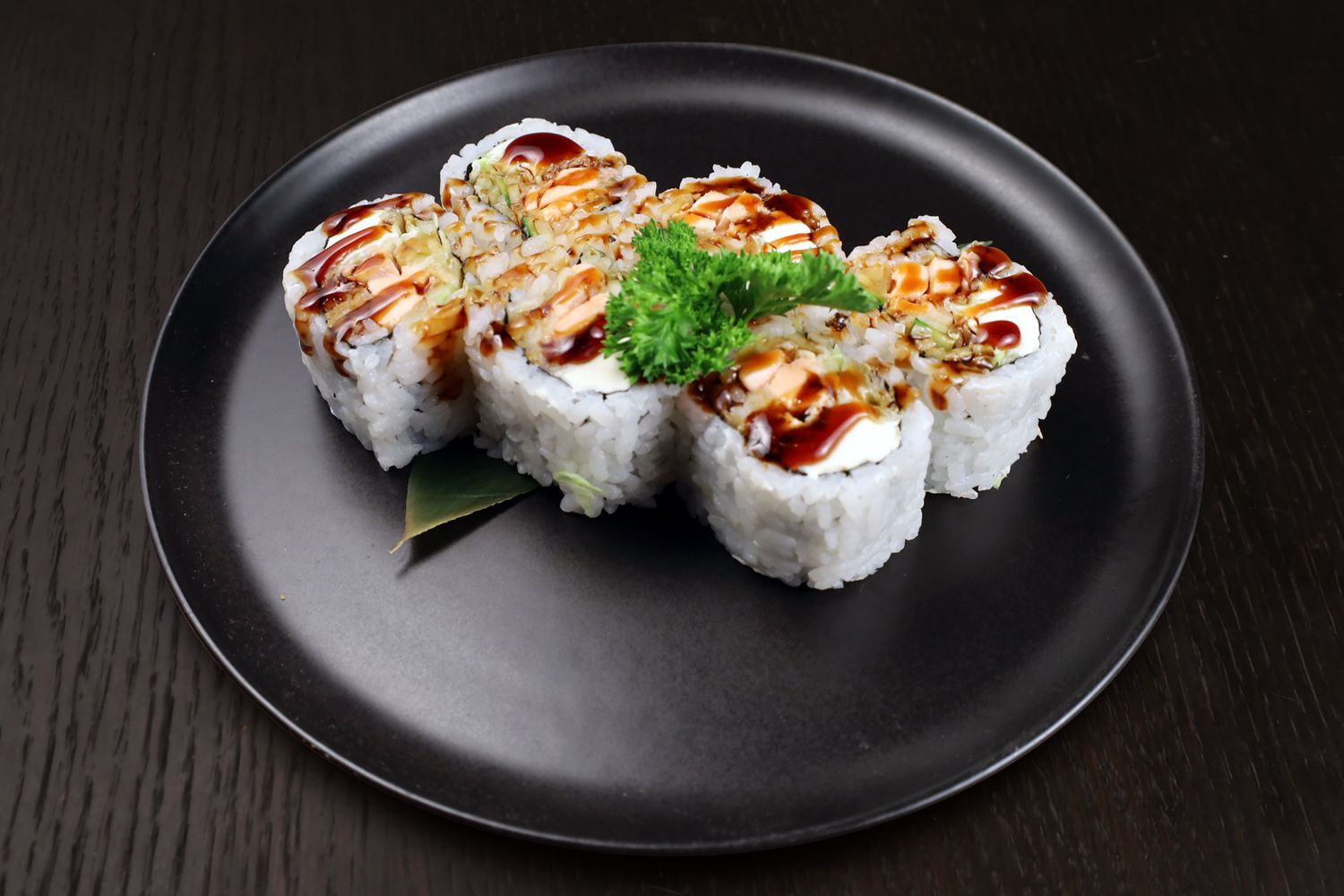 Salmon Tempura Cream Cheese Roll