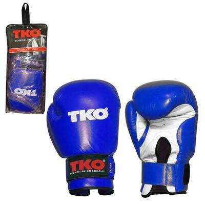 TKO - Guantes de Boxeo, Color Azul