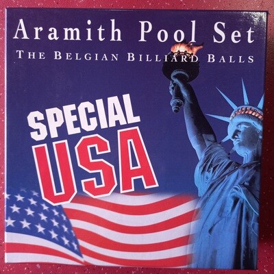 Bolas de billar aramith de edició especial de EE.UU