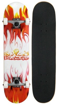 Krown Skateboard Rookie Rojo / Blanco Flame Complete