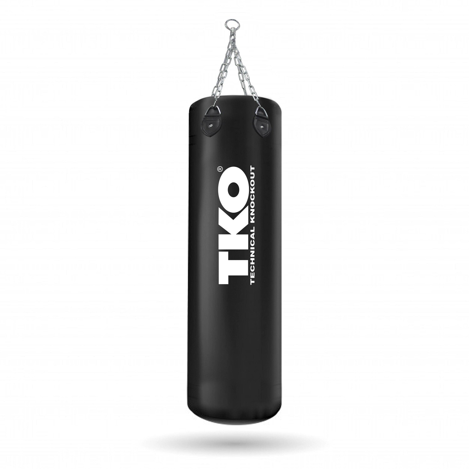saco de boxeo large  1.20m x 0.35cm black PVC