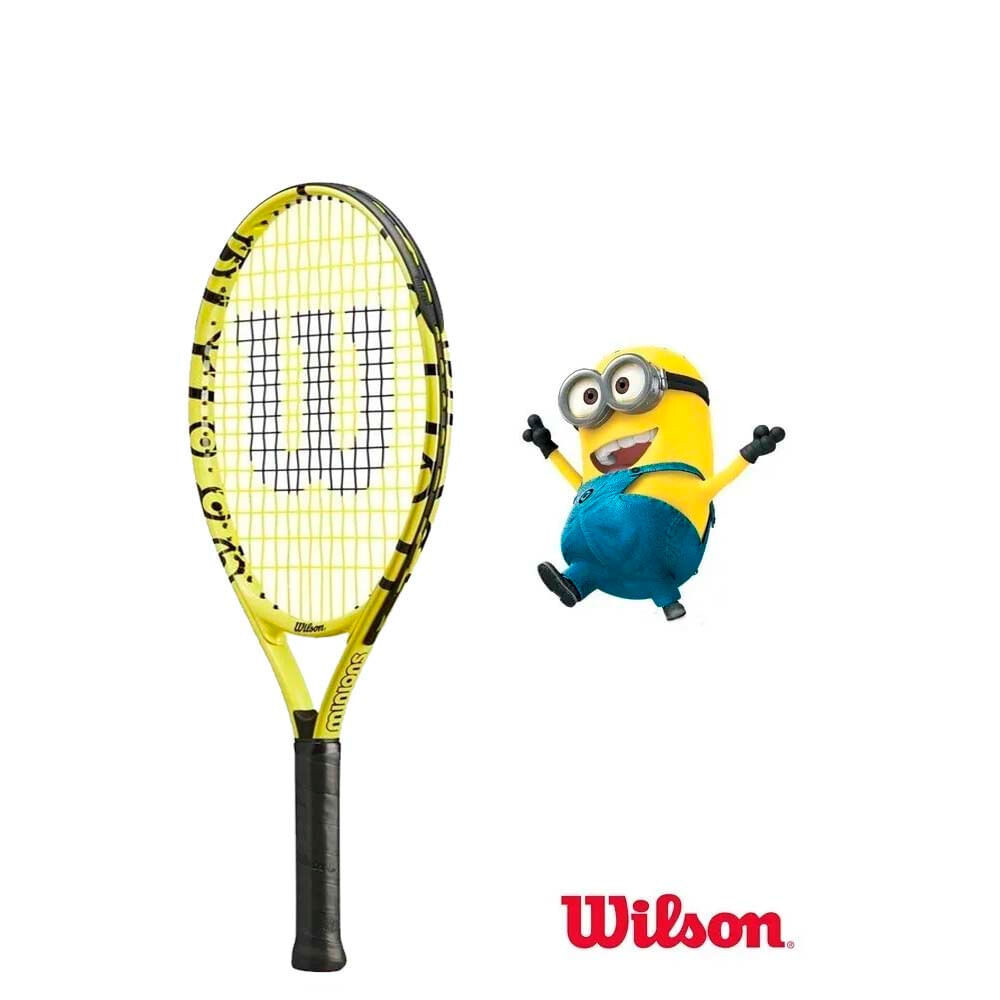 RAQUETA WILSON JUNIOR MINIONS 19"