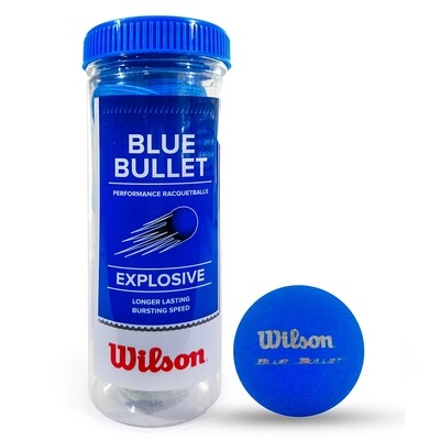 Wilson Blue Bullet - Bolas de raquetbol